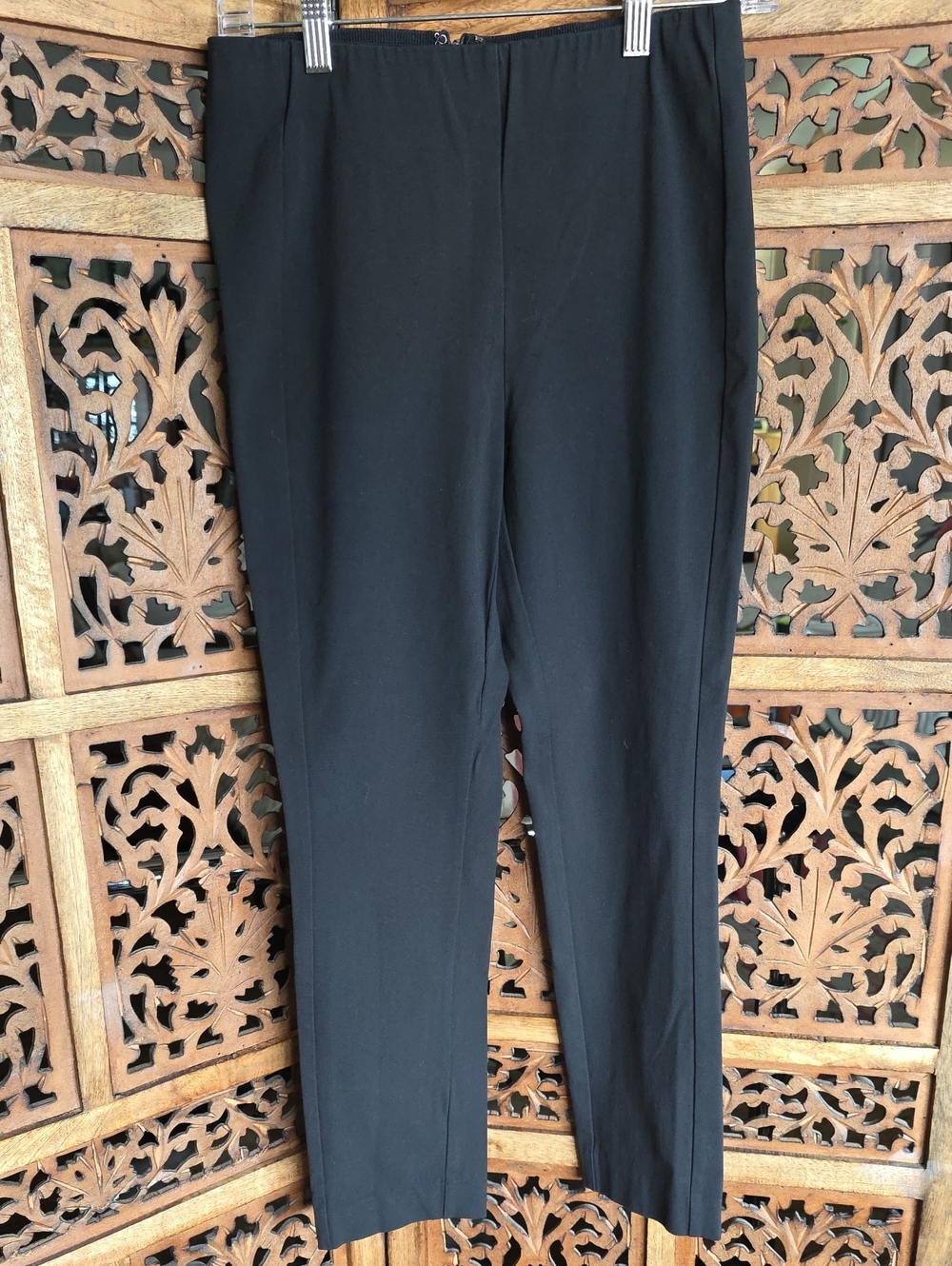 rag & bone Black Skinny Ponte Pants